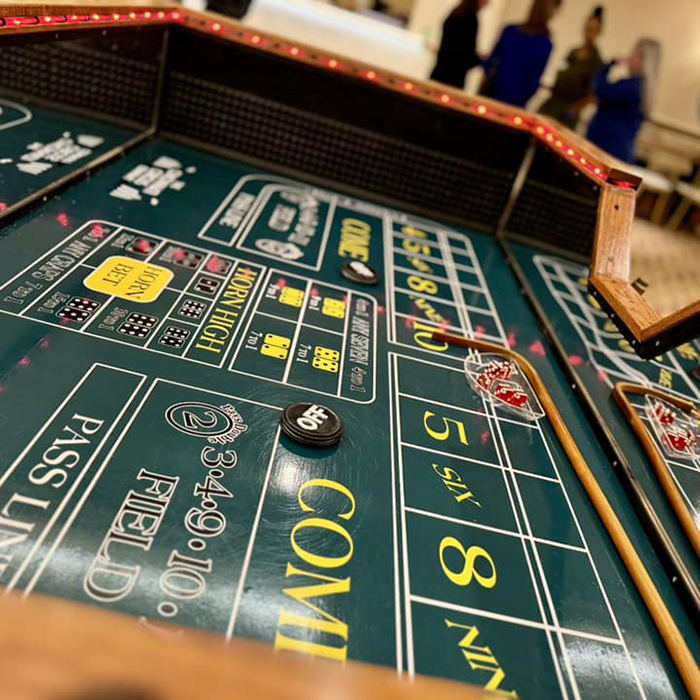 Craps Table Rental Cincinnati Casino Night