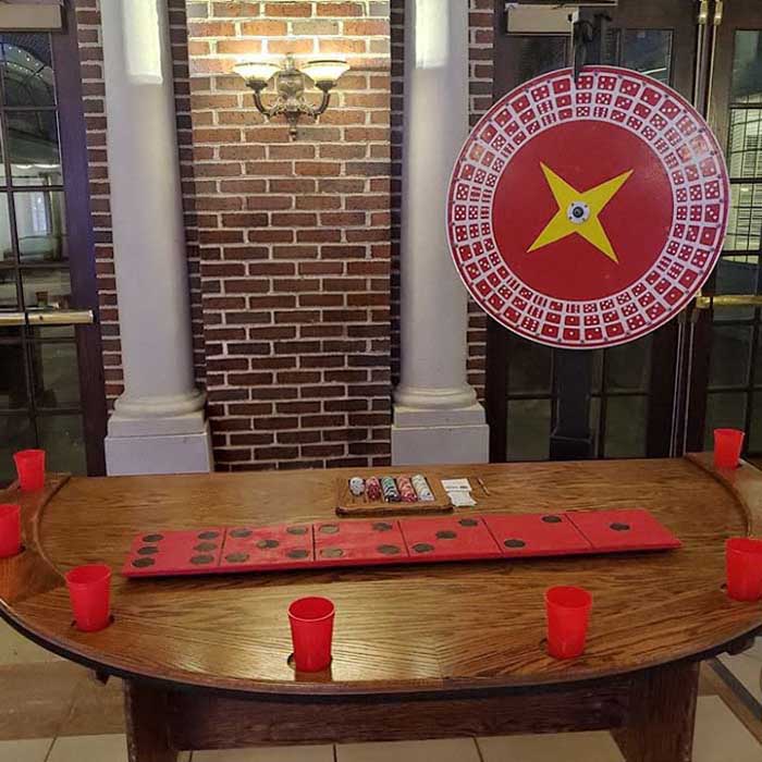 Big Six Wheel Cincinnati Casino Party