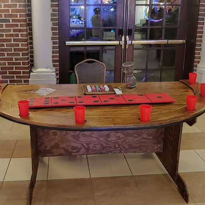 Cincinnati Circus Chuck-a-Luck Table