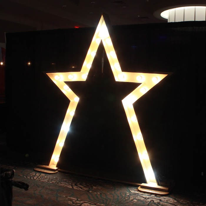 Light up Star Arch Rental