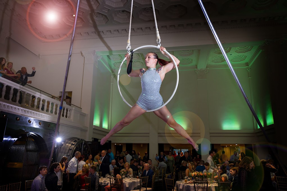 Gala Dinner Aerial Entertainer