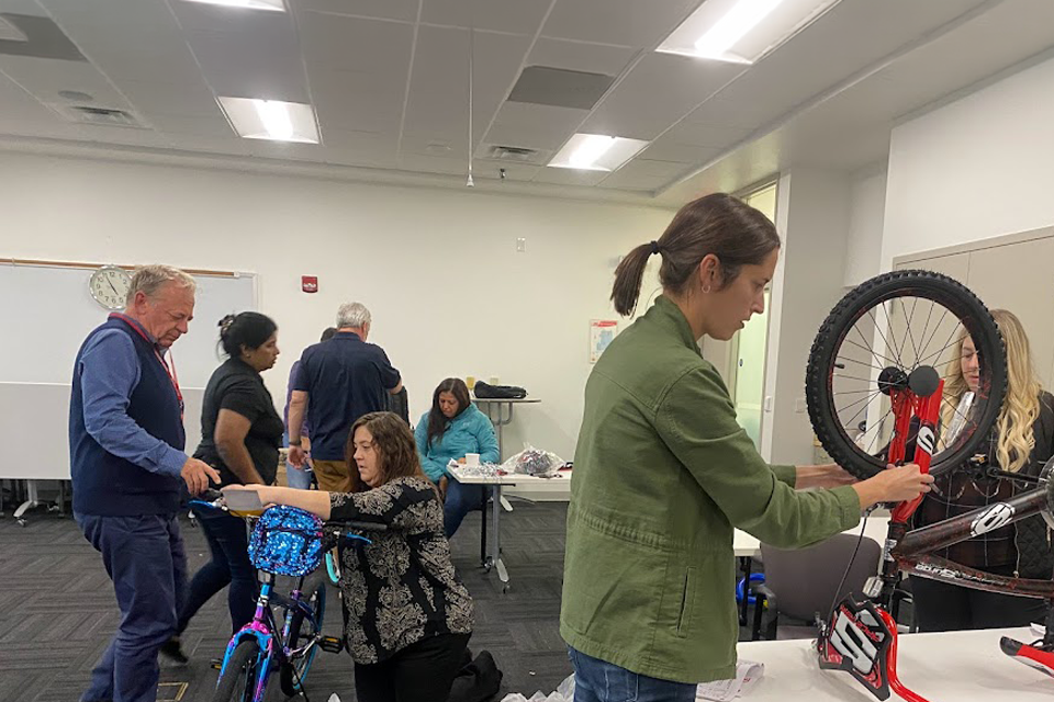 Charitable Bike Building