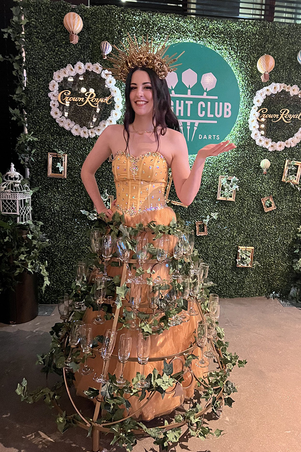 Champagne Dress Cincinnati Circus