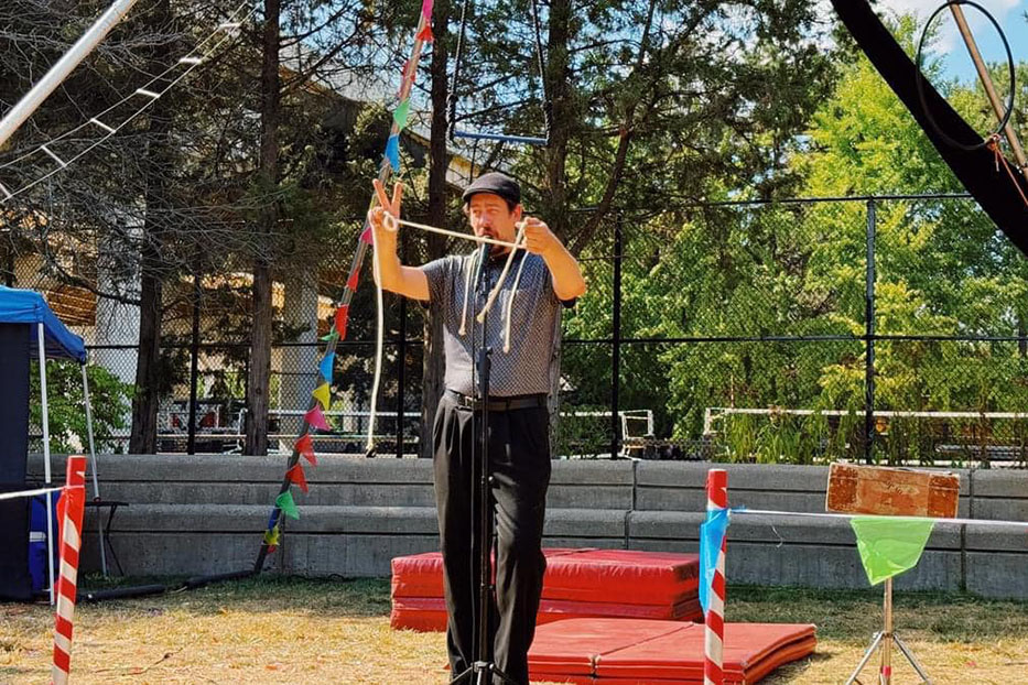Classic Circus Show Magician 