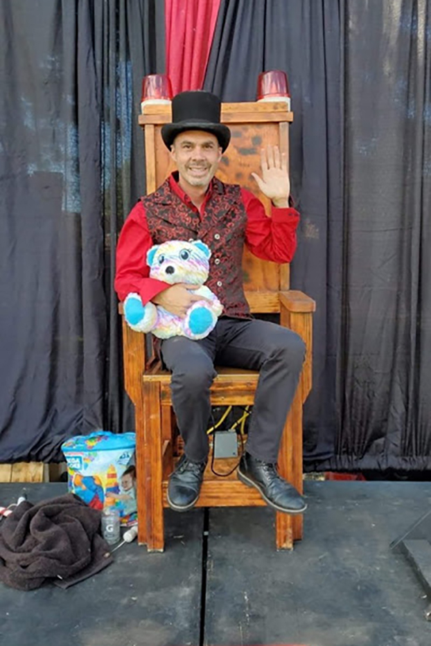 Dave and his Teddy Bear
