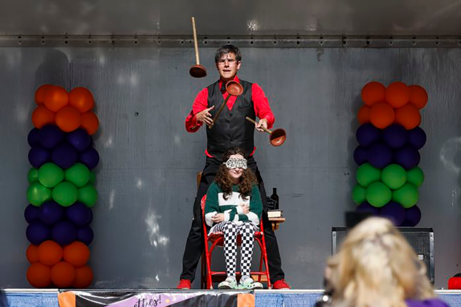 Juggling Audience Participation